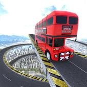 Double Decker Bus Simulator Impossible Tracks icon