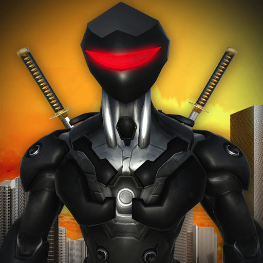 Ninja Robot Warrior Assassin Mad City Gang War icon