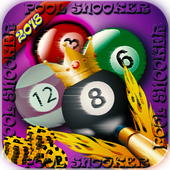 Pool table games balls icon