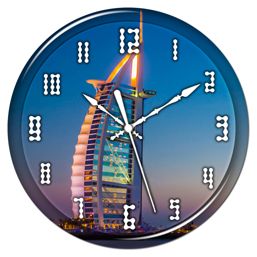 Dubai Clock Live Wallpaper icon