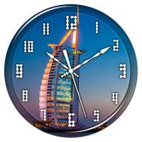 Dubai Clock Live Wallpaper