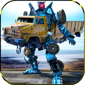 Garbage Truck Robot Transform icon