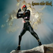 kamen rider black أيقونة