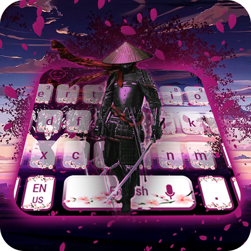 Keyboard Samurai and Sakura иконка
