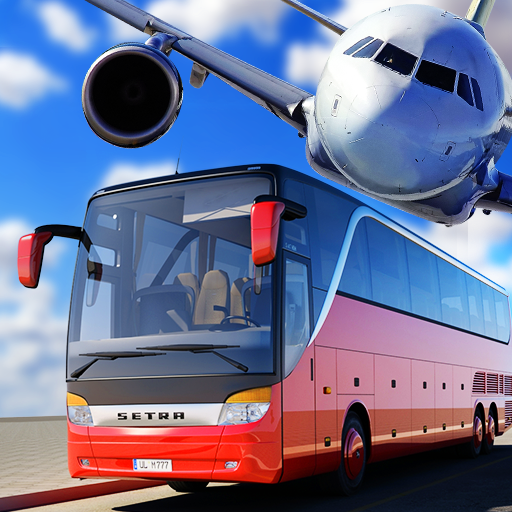 Indonesia Airport Bus simulator Game:New Bus Games icon