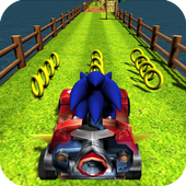 Sonic Chibi Car Racing Boom icon