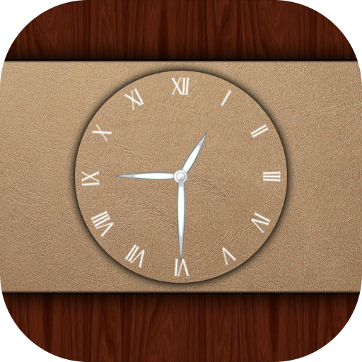 Wood Clock Live Wallpaper - Analog Clock Wallpaper icon