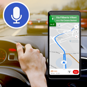 Voice GPS Navigation &amp; Map Go Directions Traffic icon