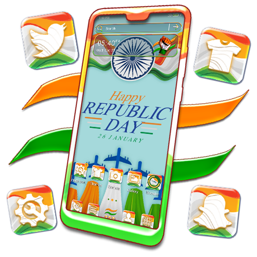 Republic Day Launcher Theme icon