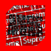 Supreme keyboard icon