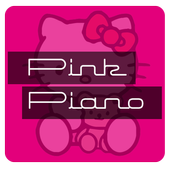 Pink Piano Tiles Girls Game icon