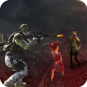 Modern Action Commando Zombie Shooting Games icon