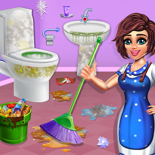 Girl Home: House Cleaning Game icon