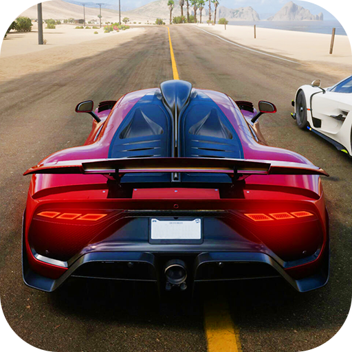 simulador de coche 3d icon