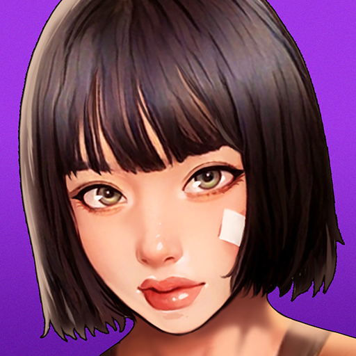 Sexy girl vs zombies icon