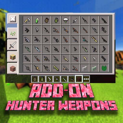 Hunter Weapons Add-on For Minecraft icon