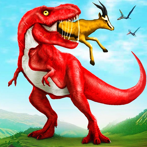 Wild Dino Hunting Gun Games 3d icon