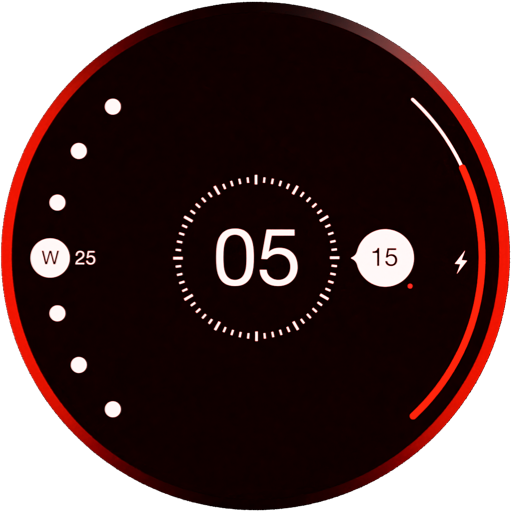 Radii Watch Face for Android Wear OS أيقونة