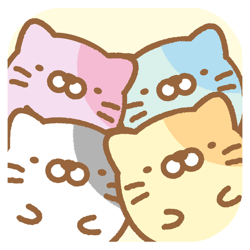 Cat Pong! pretty kitty puzzle icon