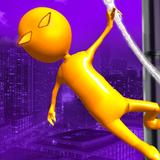 Stickman Spider stick Hero : Vice City Stick fight icon