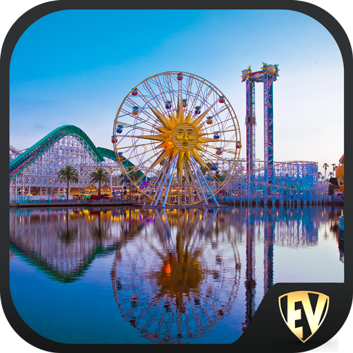 Famous Amusement Parks Travel &amp; Explore Guide icon