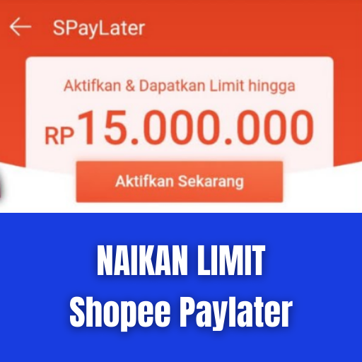 Shopee Paylater Cara Daftar icon