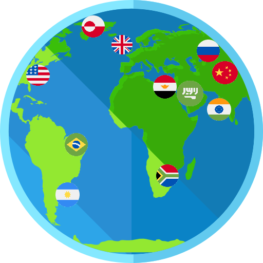 Geography Globe - Countries Information आइकन
