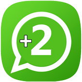 Two account for WhatsApp icon