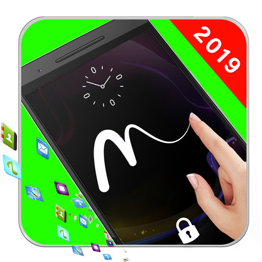 Signature Lock Screen HD,  app lock free icon