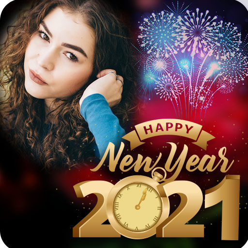 New Year Photo Frames 2021 : Happy New Year Wishes icon