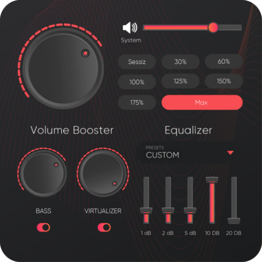 Equalizer, Volume Booster, Bass Booster icon