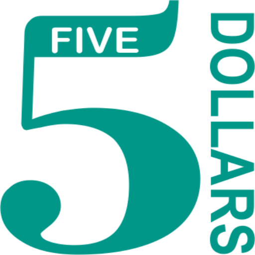 Five Dollars icon