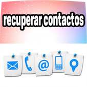 recuperar contactos