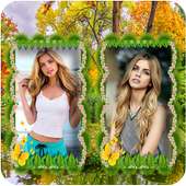 Garden Dual Photo Frame on 9Apps