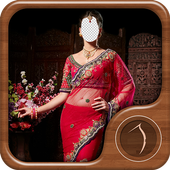 ikon indian montase foto pengantin