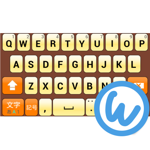 OrangeSharbet keyboard image icon