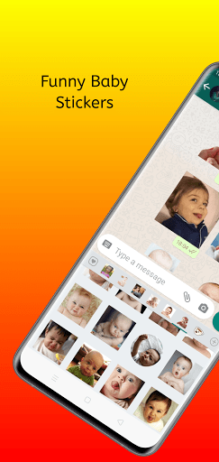 Funny Baby Stickers screenshot 3