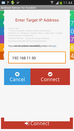 Physical Sensors for Scratch screenshot 2