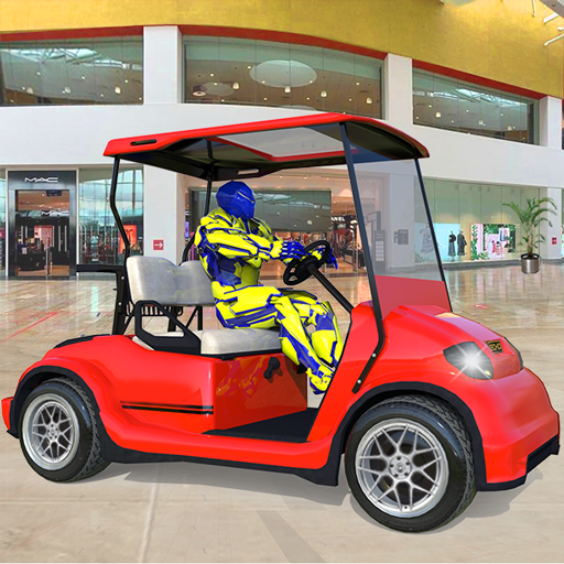 Shopping Mall Taxi Car Driving icon