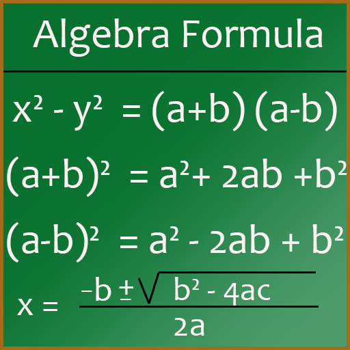 Algebra Formula Solve My Math For Kids icon