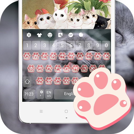 Cute Cat Keyboard Theme icon