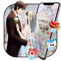 Romantic Wedding Sweet Couple Theme