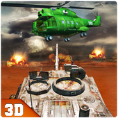 Apache gunship vs Battle tank icon