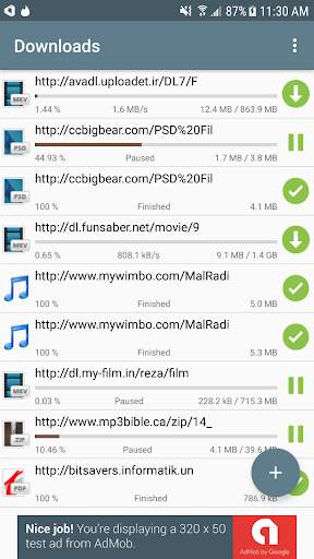 Download Manager For Android screenshot 2