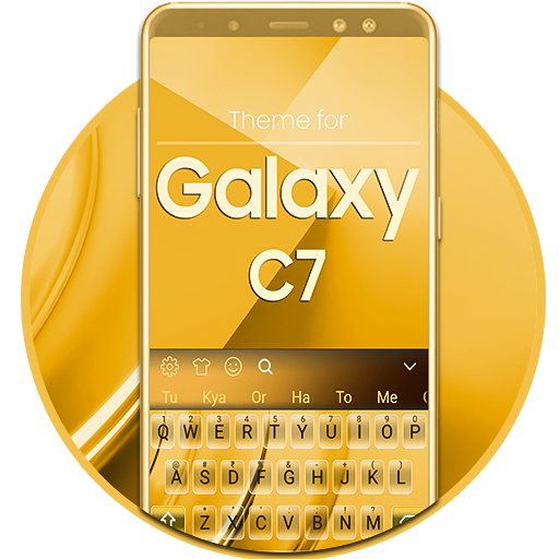 Theme for Galaxy C7 Gold - Keyboard icon
