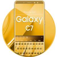 Tema para Galaxy C7 Gold - Teclado