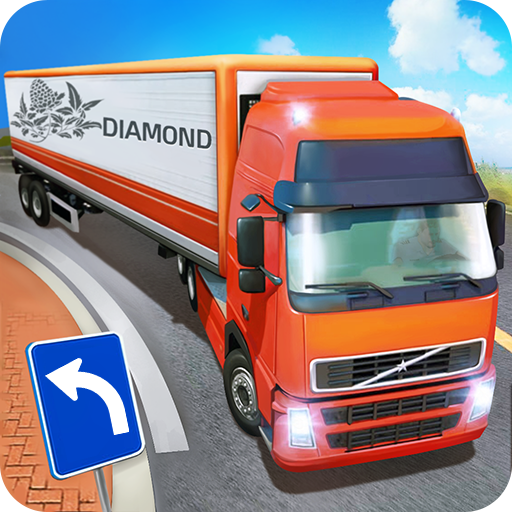 Truck Driver Cargo Transport icon