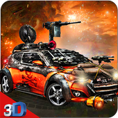 Hungry Zombies Shooting Game: Highway Car Racing icon