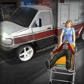 Ville Gardien Ambulance Sim 3D icon