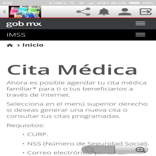 Agendar Cita IMSS icon